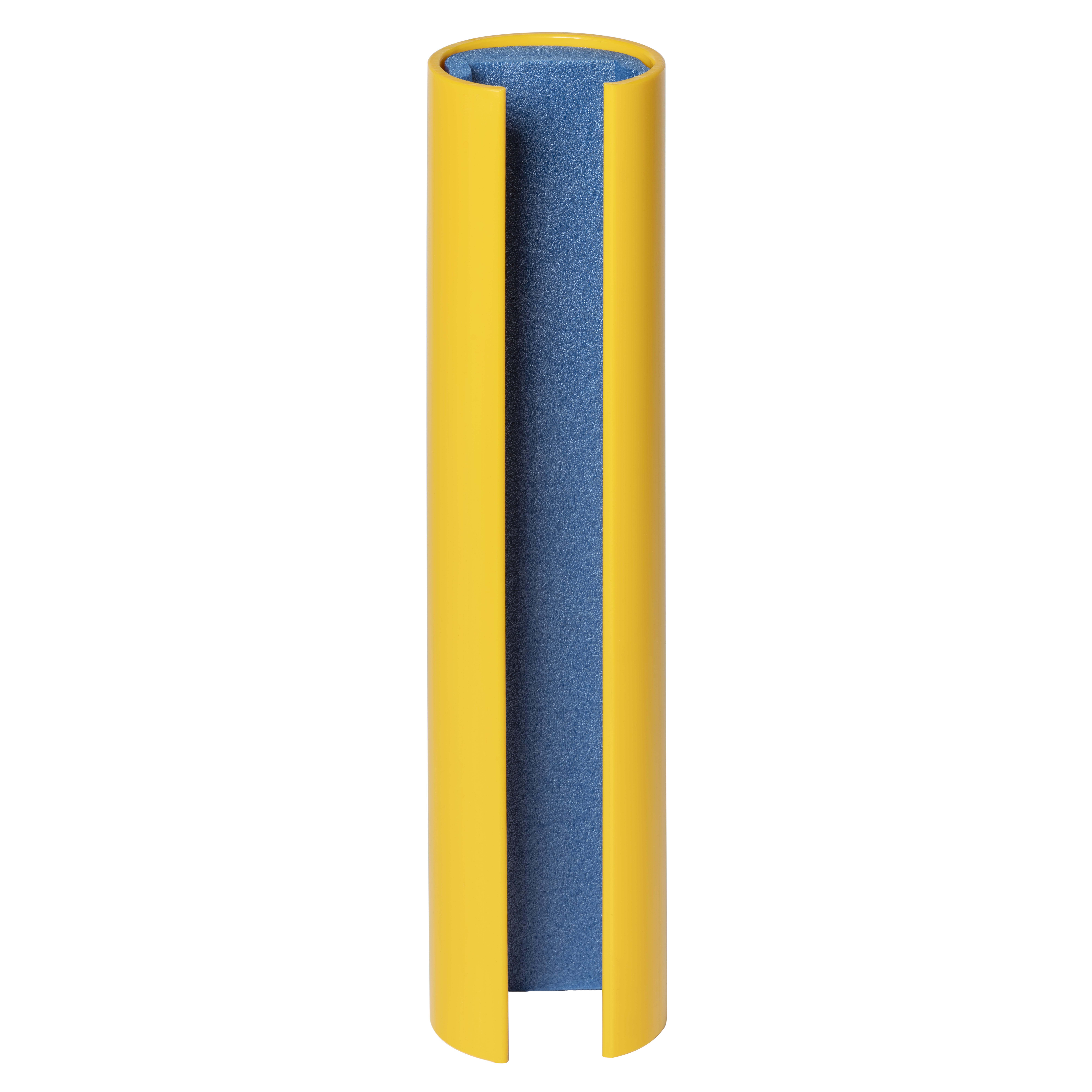 Regalstützenschutz Eco, H:600mm, L 101-110, HDPE, gelb