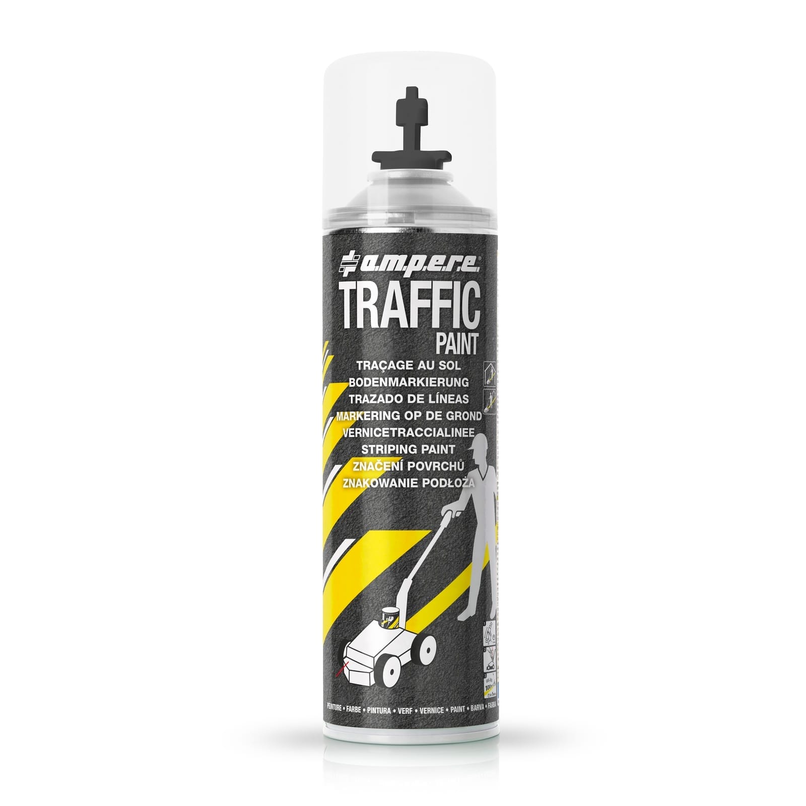 Bodenmarkierfarbe Traffic RMX9010 — Schwarz