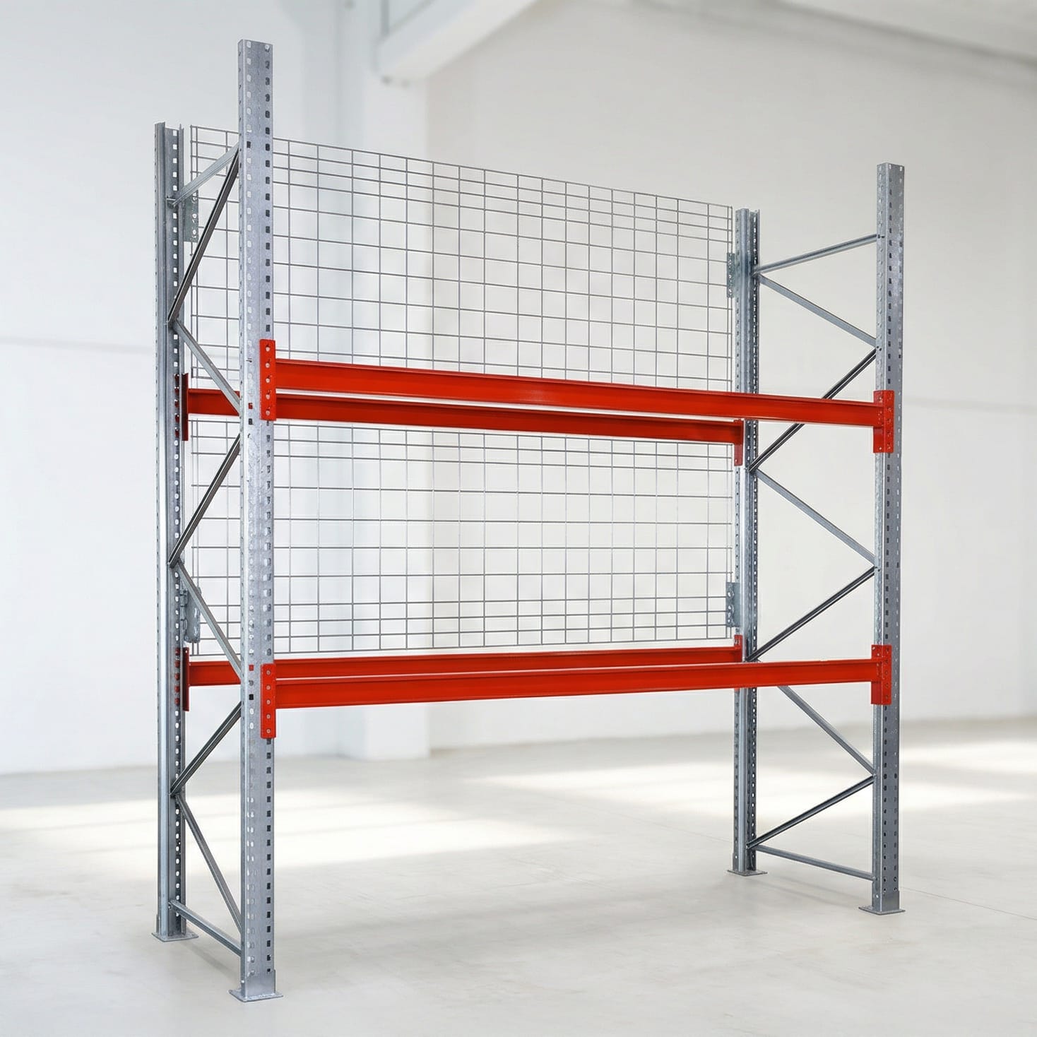 Gitterrückwand-Set PAL-Regal — 2 Plätze (1800-1850mm), 1206, 25