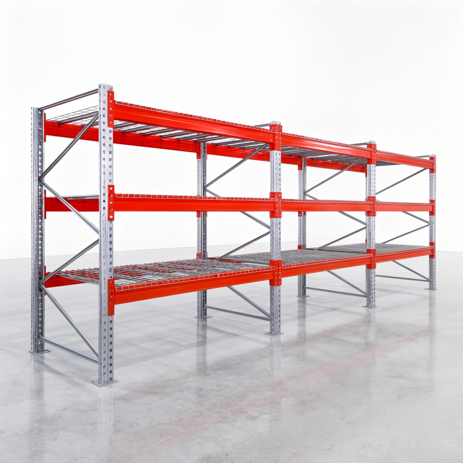 Palettenregale PRX 1000, Europalette, H: 2.100 mm, B: 5.800 mm, Palettengewicht: 750 kg, Palettenplätze: 24