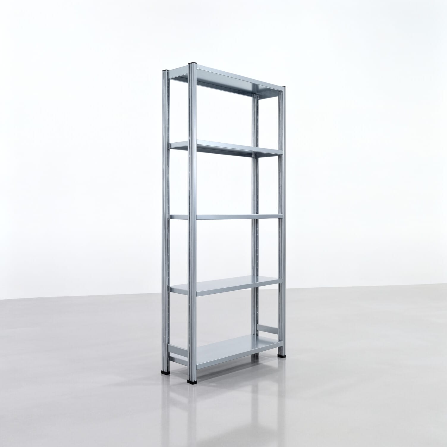 Fachbodenregal FBX 4000, H: 2.000 mm, B: 1.029 mm mm, T: 300 mm, Ebenen: 5