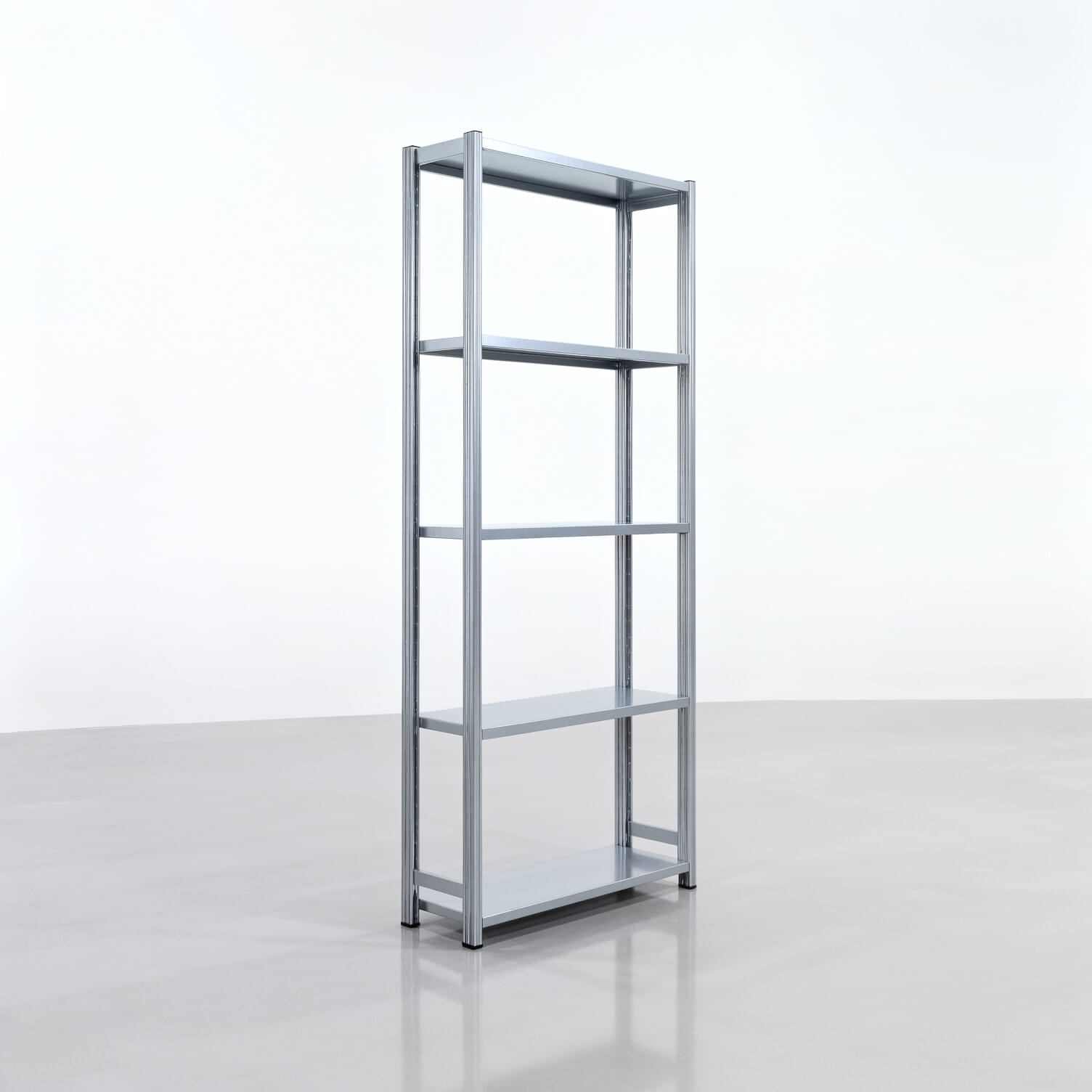 Fachbodenregal FBX 4000, H: 2.250 mm, B: 1.029 mm mm, T: 300 mm, Ebenen: 5