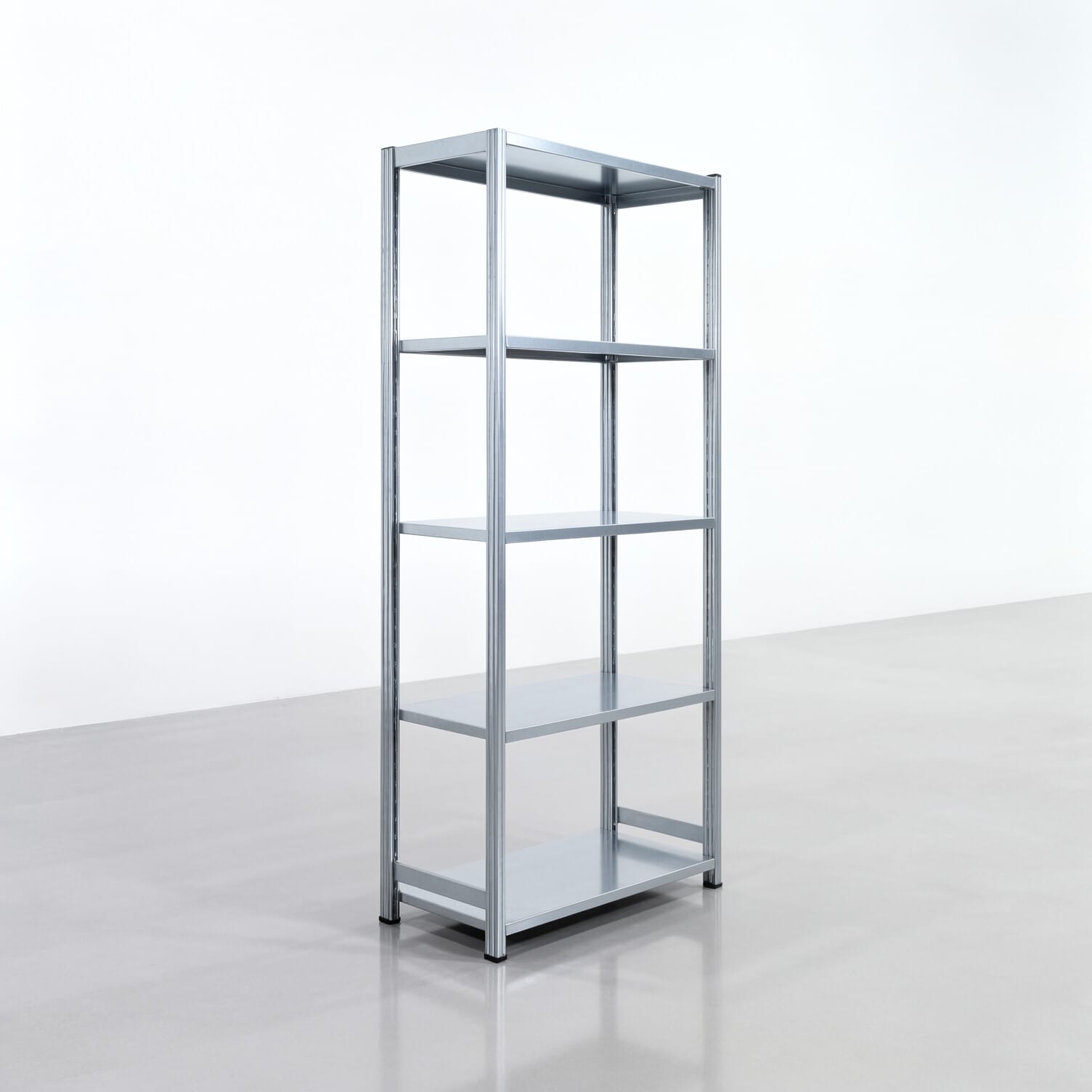 Fachbodenregal FBX 4000, H: 2.250 mm, B: 1.029 mm mm, T: 500 mm, Ebenen: 5