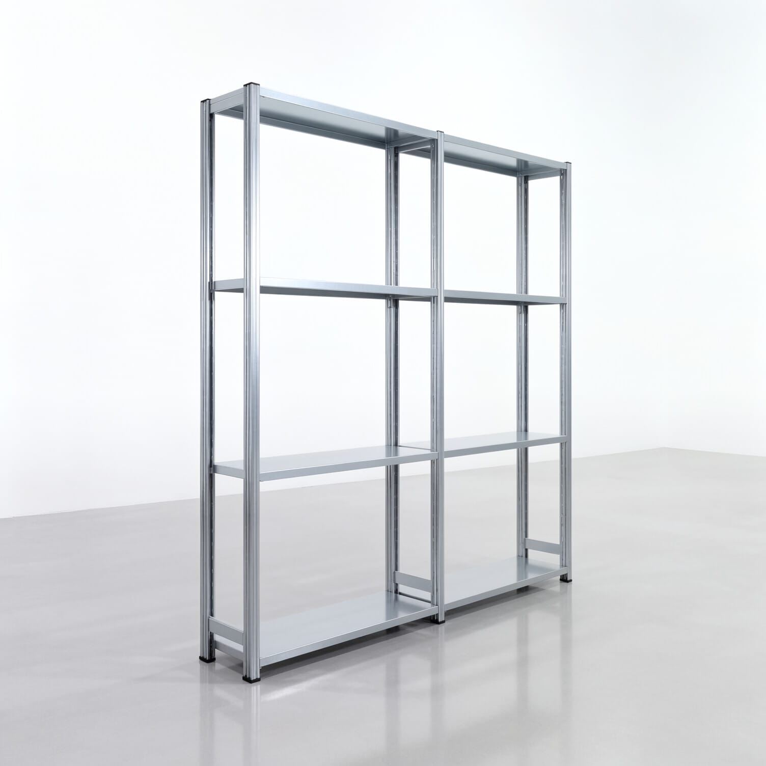 Fachbodenregal FBX 4000, H: 2.000 mm, B: 2.026 mm mm, T: 300 mm, Ebenen: 4