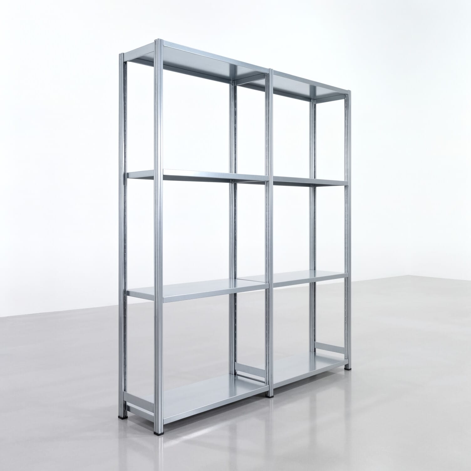 Fachbodenregal FBX 4000, H: 2.250 mm, B: 2.026 mm mm, T: 400 mm, Ebenen: 4