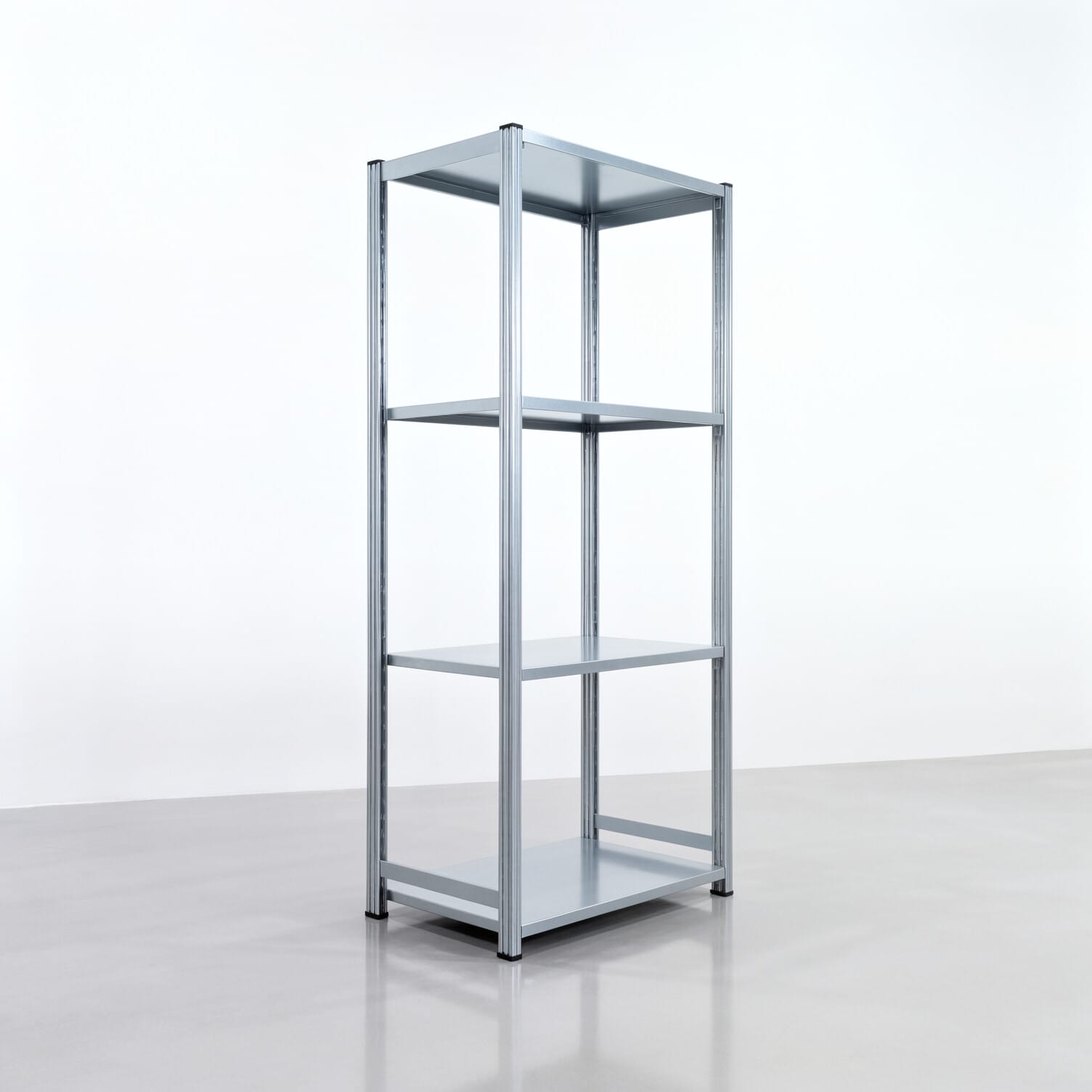 Fachbodenregal FBX 4000, H: 2.250 mm, B: 1.029 mm mm, T: 600 mm, Ebenen: 4