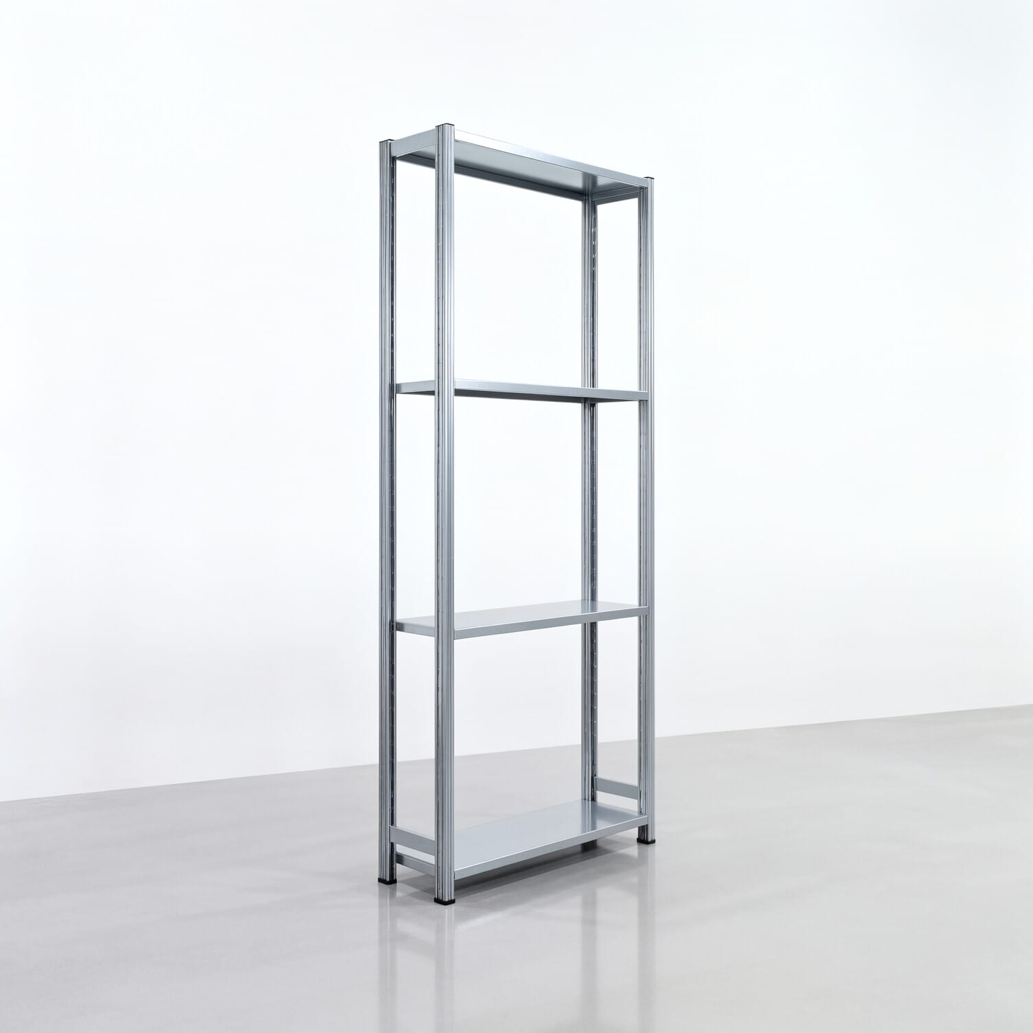 Fachbodenregal FBX 4000, H: 2.250 mm, B: 1.029 mm mm, T: 300 mm, Ebenen: 4