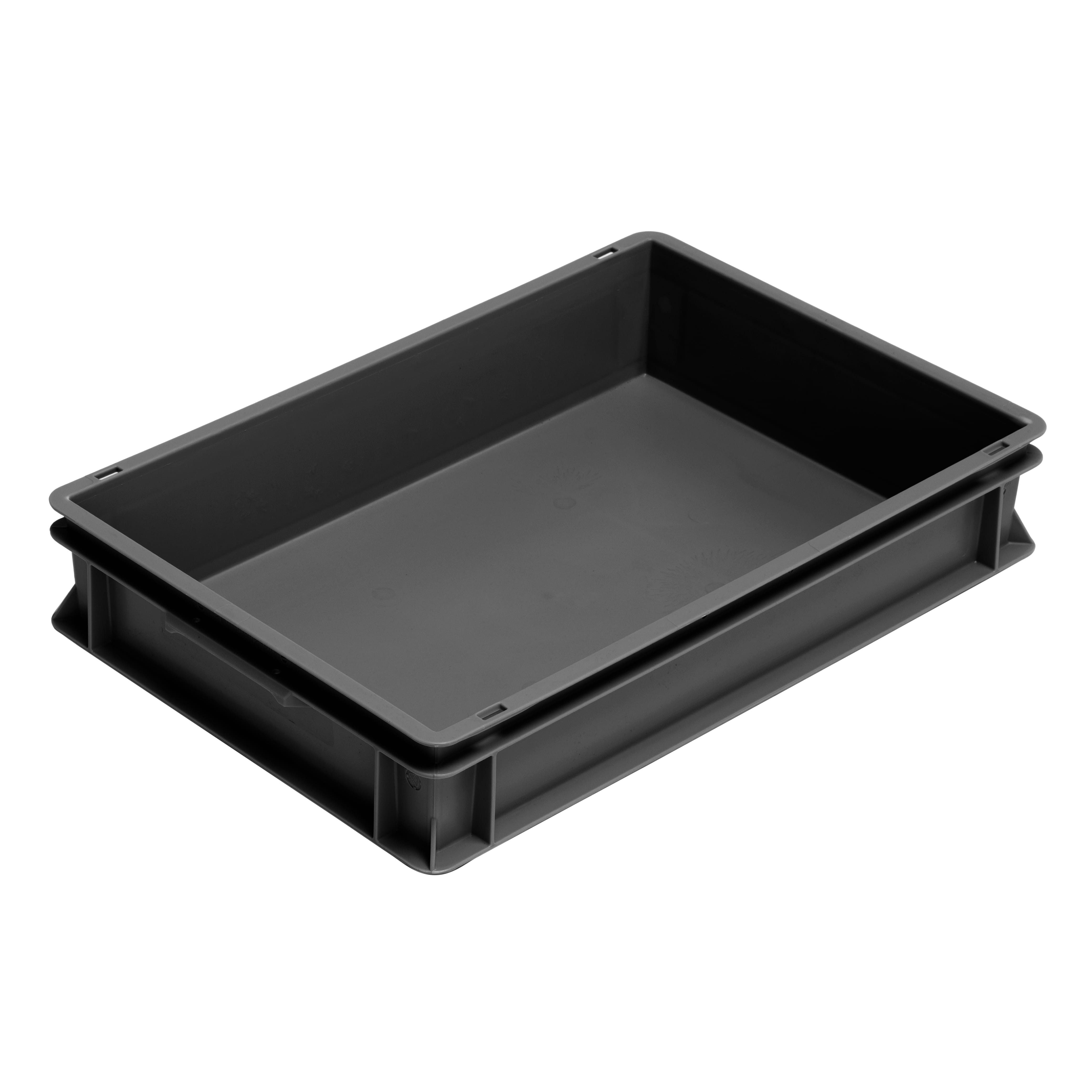 RMX ESD Eurobehälter, Schwarz, LxBxH: 600x400x120mm