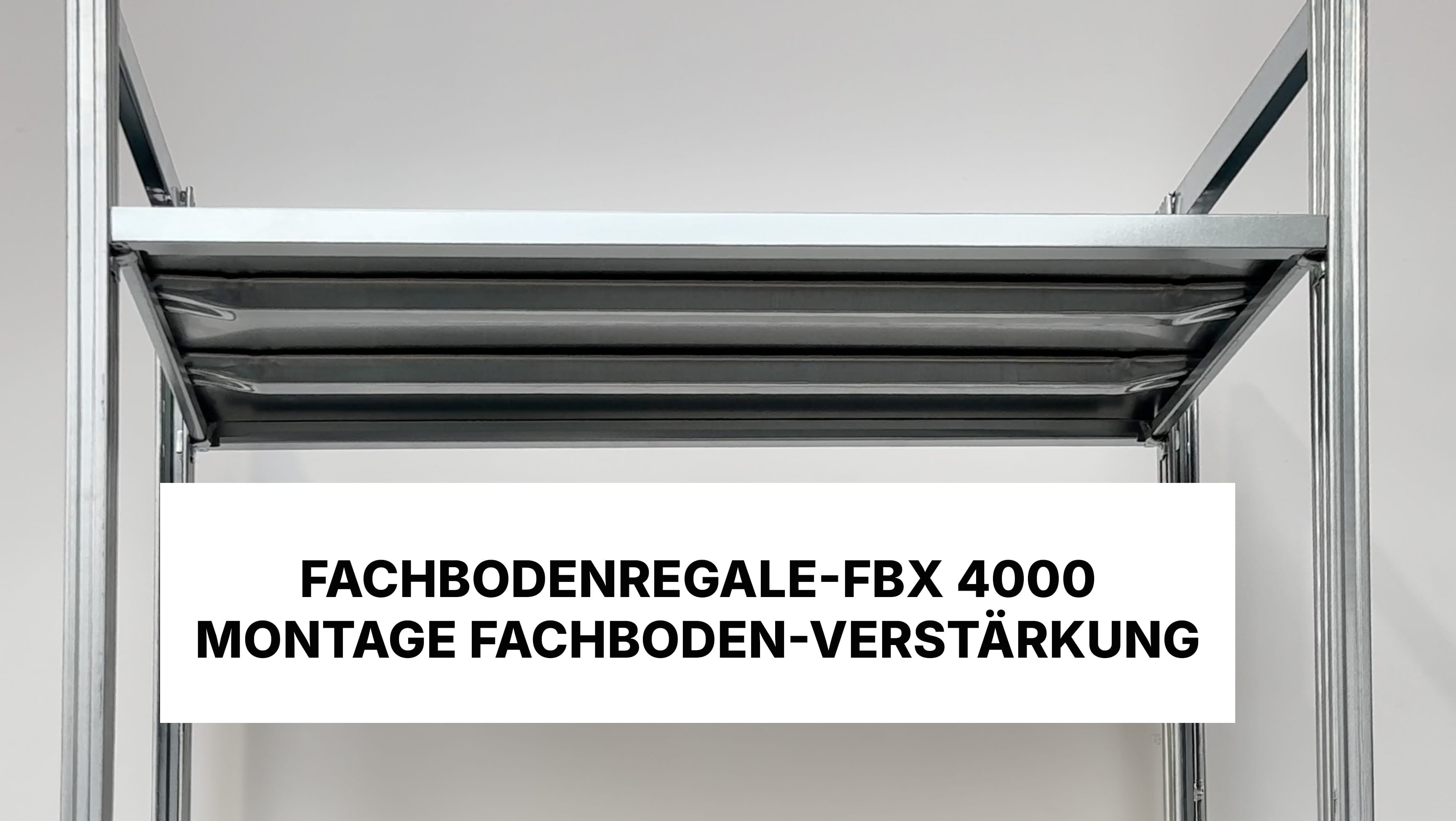 FBX 4000 Fachbodenverstärkung 1165 mm, 150 kg, Längsverbinder, verzinkt