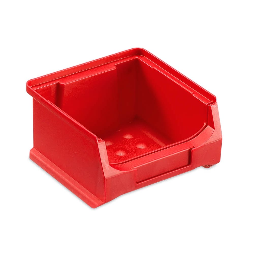 RMX Sichtlagerkasten Gr.1,rot, LxBxH:100x100x60mm