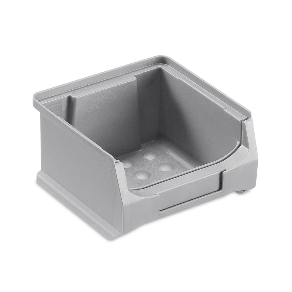 RMX Sichtlagerkasten Gr.1,grau, LxBxH:100x100x60mm