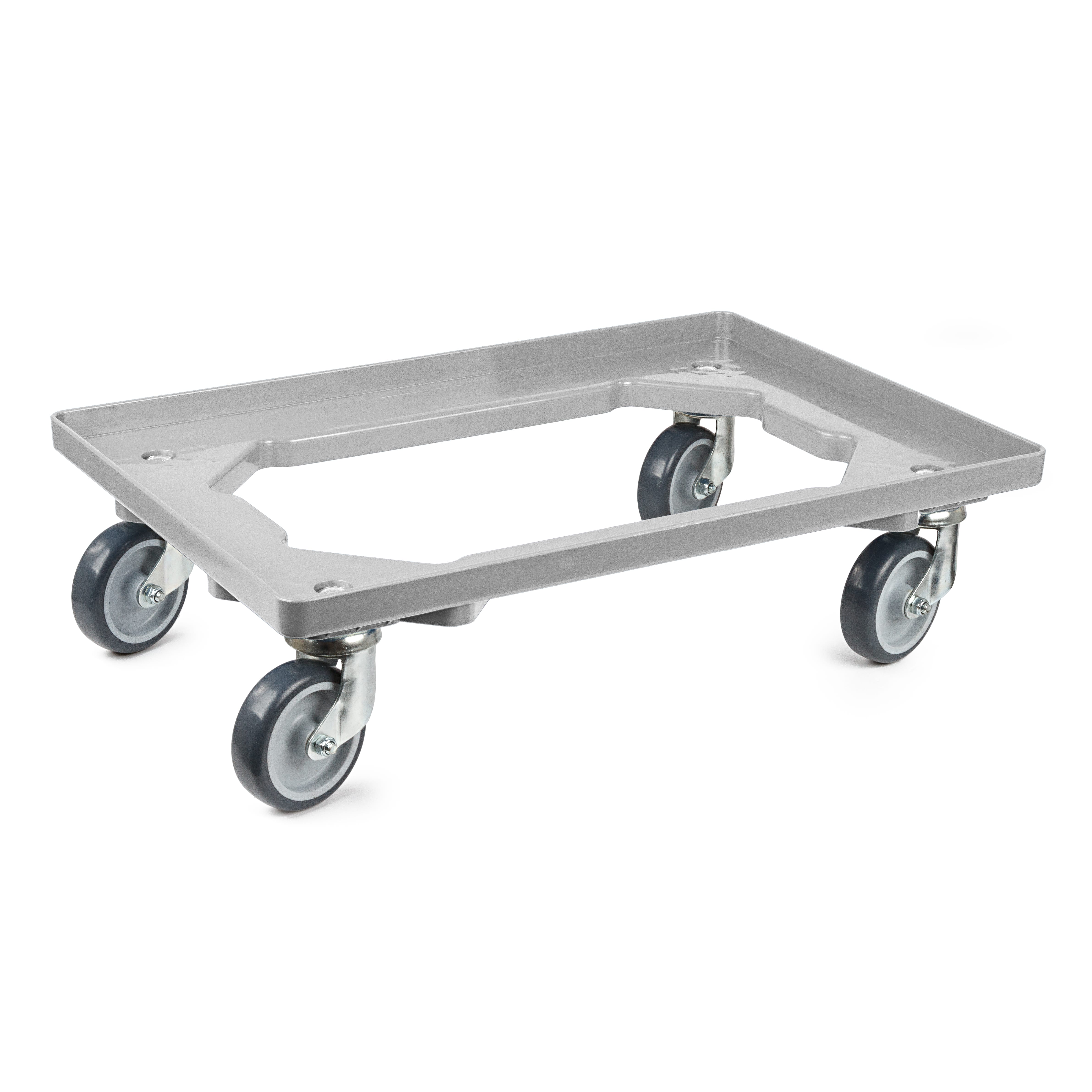 RMX Transportroller 600x400,grau, 4 Lenkrollen