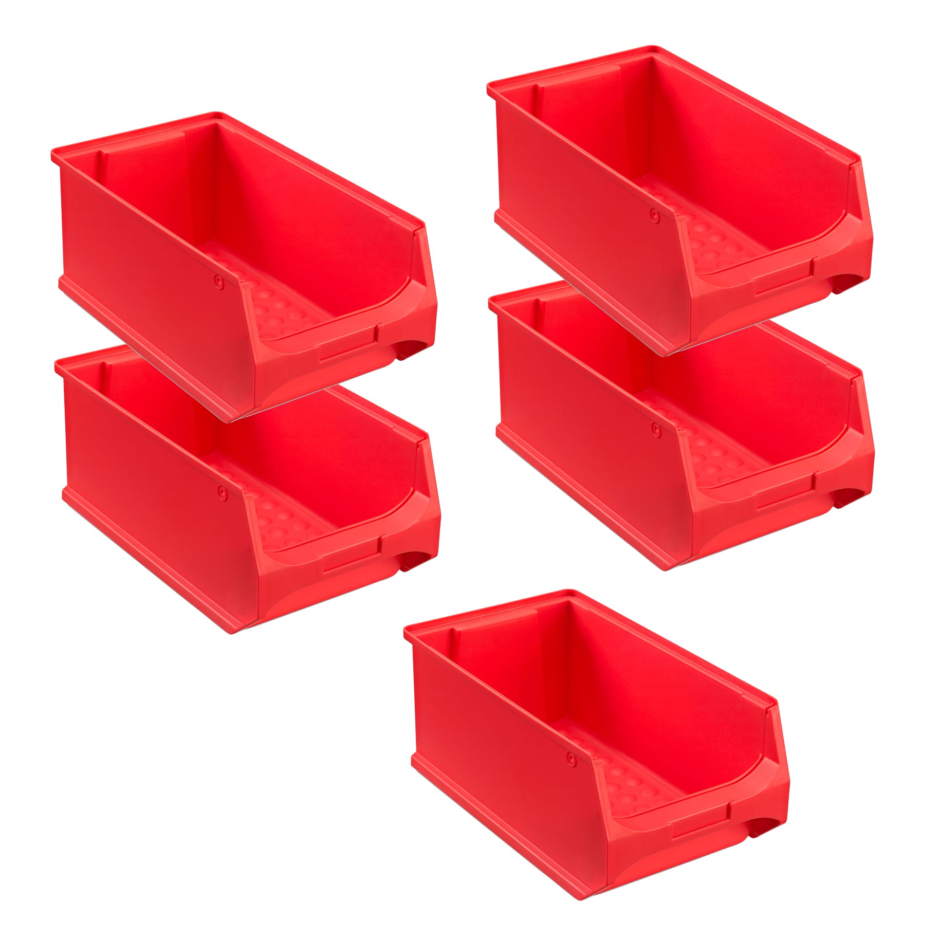 RMX Sichtlager SET-4,rot, 350x200x150mm, 5Stk.