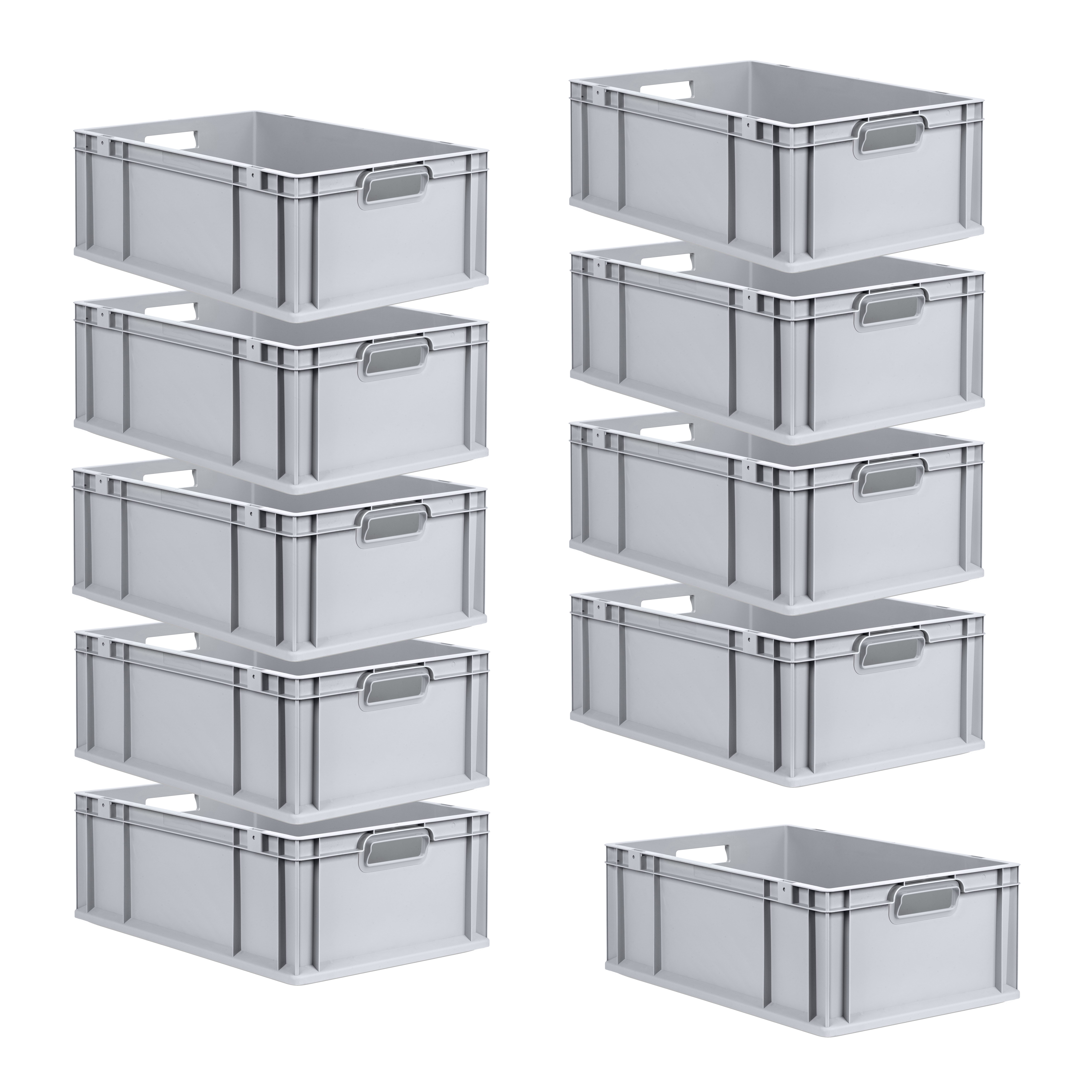 RMX Eurobox 2.0, Griffe offen 600x400x220mm 10Stk.